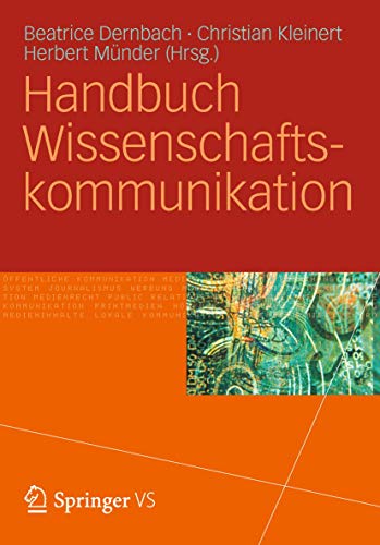 Handbuch Wissenschaftskommunikation von VS Verlag für Sozialwissenschaften